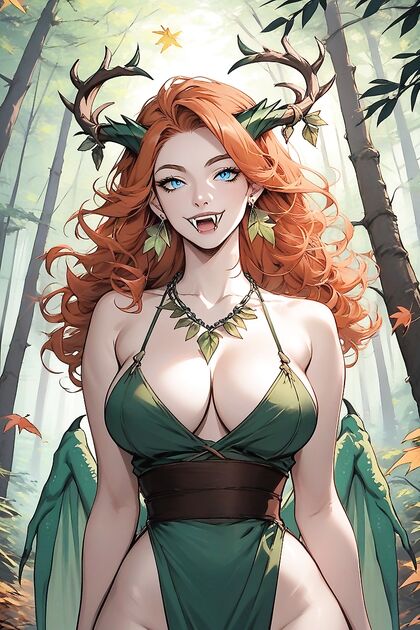 Vampiric Beauty with Pale Skin and Blue Eyes Seducing in hentai AIPorn