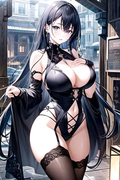 American Beauty Dusk Shows Off Her Massive Ass in Steamy Hentai Picture
