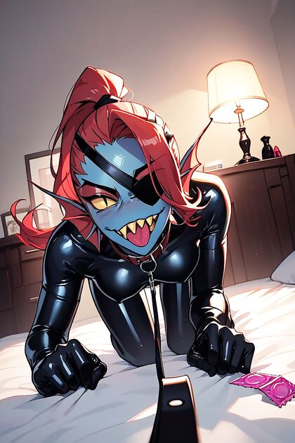 Black Latex CatGirl 18+ Poses seductively for POV Hentai Fun