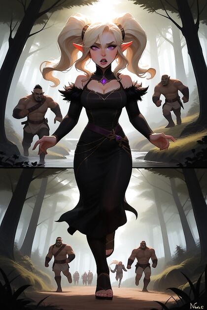 Wild Hard Sex Adventure with an Orc in the Enchanted Forest