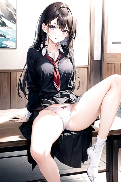 Fantasy – Teen 18+ Beauty Reveals All in Front View Hentai Picture