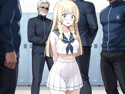 Sailor Gang Banged Hard in Wild 18+ Hentai Picture