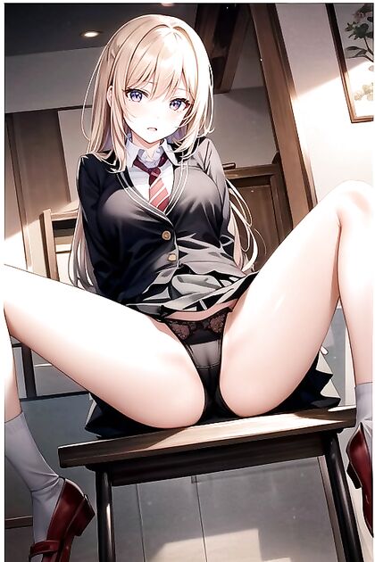 Front View in Uniform Takes On 18+ Hentai Picture