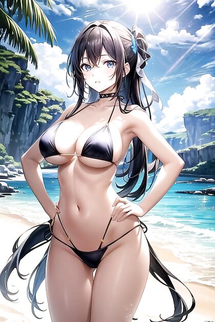 Beach Bliss – Ultra-Detailed Soft Light Hentai Adventures