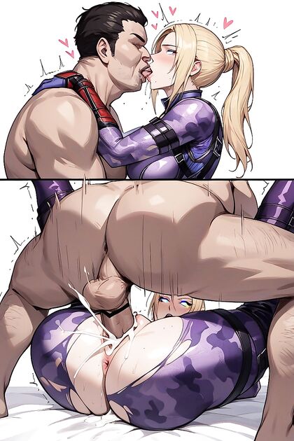 Mating Press Side Views in High-Resolution Hentai Picture