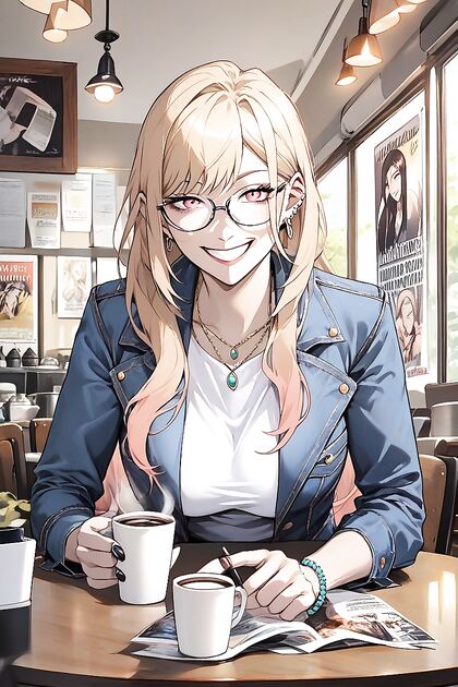 Marin Kitagawa Smiles in Her Jacket for  Hentai Pleasure
