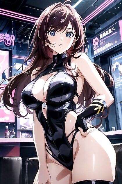 Two Strippers Heat up the Night in Seductive Hentai Picture