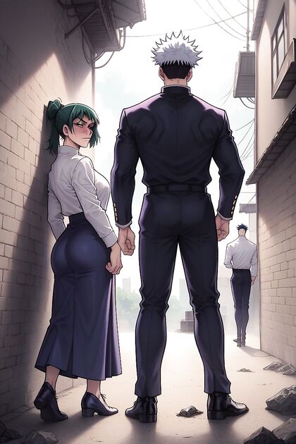 The Woman Crawls Away but Gets Fucked Hard in  Hentai Picture