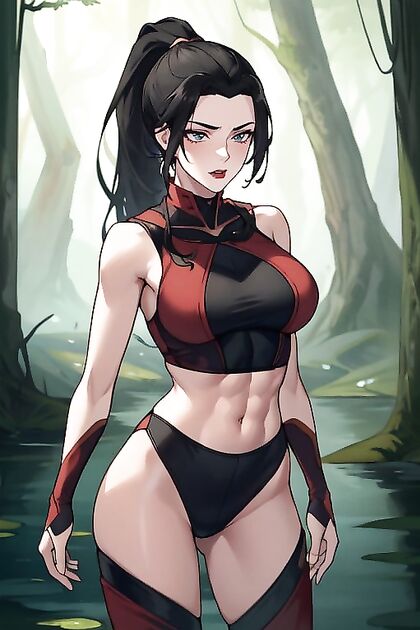 Azula from Avatar Gets Thick-lined Fits in Mind-blowing Hentai Picture