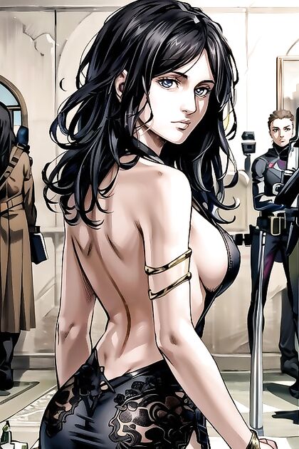 POV Picture with Seductive Sideboob in Exciting Comic Hentai Images