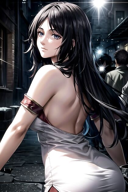 Pieck from Attack on Titan Shows Off Her Side Boobs in POV Hentai Picture
