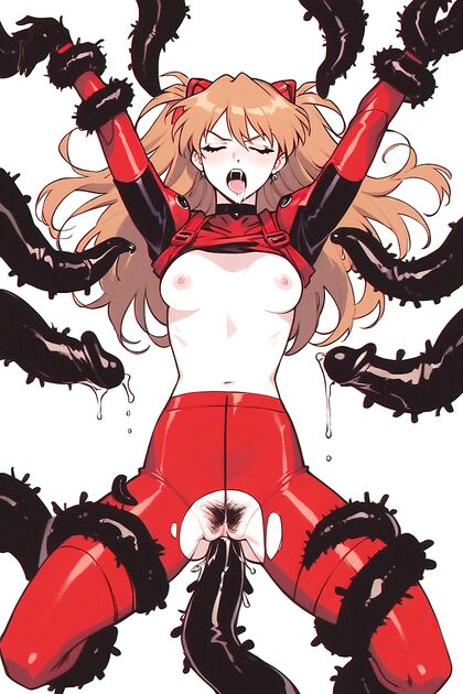 Erected Nipples and Closed Eyes in Hot CowGirl 18+ Position Hentai Picture
