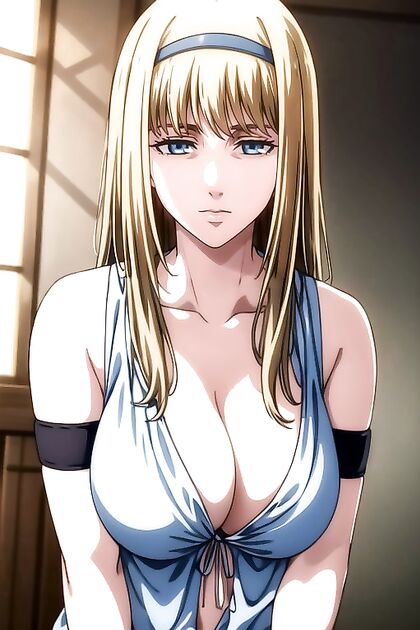 Ymir Fritz from Attack on Titan Shows Off Cleavage in Detailed Hentai Images
