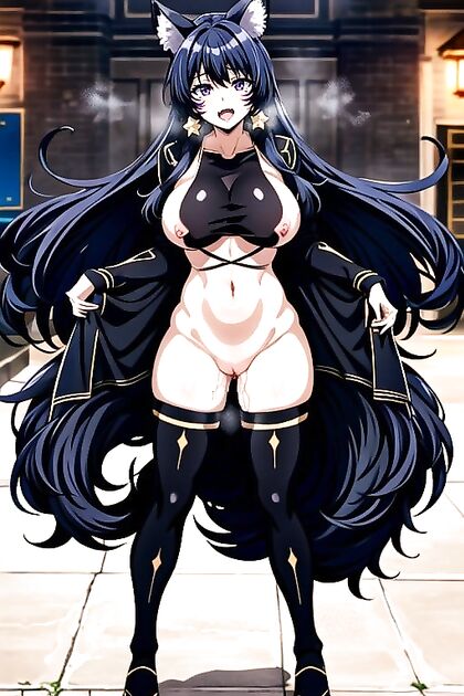 Delta from Eminence in Shadow Enjoying  Full Body Hentai Pleasure