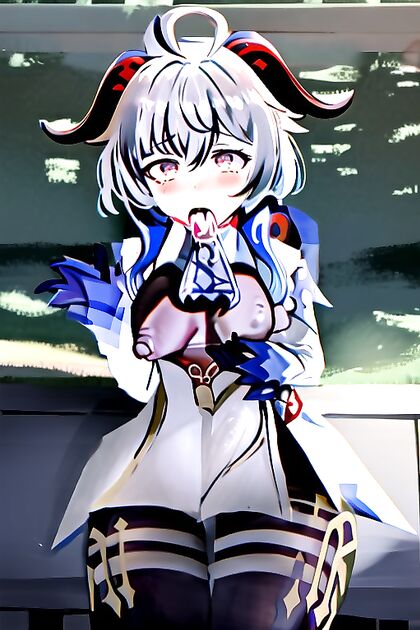 Ganyu's Enormous Assets Expand inMind-Bending Hentai Pleasure