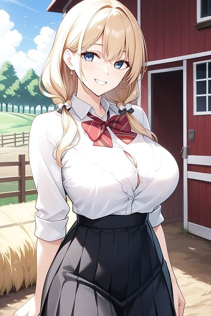 Blonde Pigtails Smile Brightly inMind-Bending Hentai Pleasure