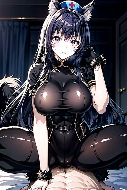 Delta from Eminence in Shadow Spreads Her Legs for slick, Oily hentai Pleasure