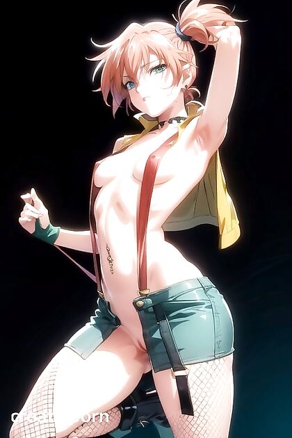 Misty from Pokémon Choked and Pleasured with Navel Piercings in Hentai Fantasy