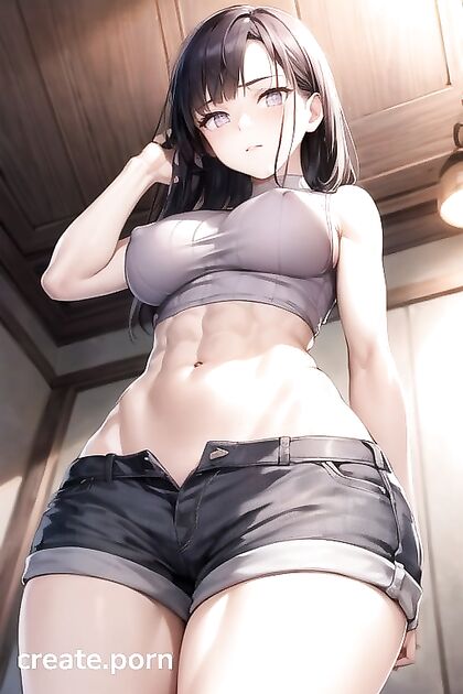 Round Breasts and Plump-Assed Beauty in Top-Rated Hentai Picture