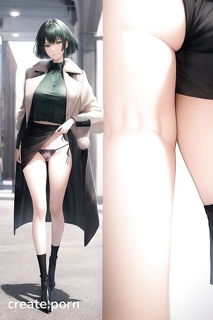 Fubuki from One Punch Man Teases in Mini Skirt for Steamy Hentai Picture