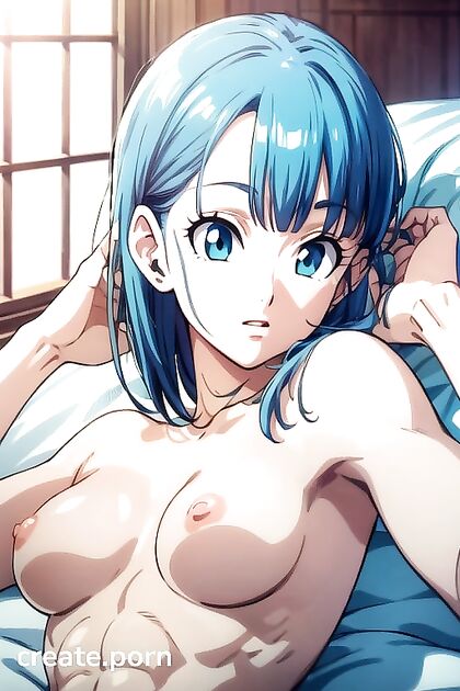 Naked Bulma from Dragon Ball Z in Explicit Detail for Hentai Pleasure