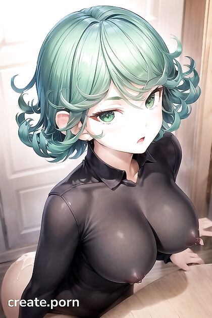 Tatsumaki from One Punch Man Shows Off Her Massive Ass in Hentai AI Picture