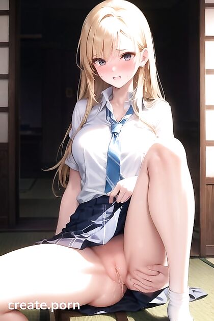 18-Year-Old Scandinavian Teen 18+ Exploring  Hentai Masturbation Fantasies