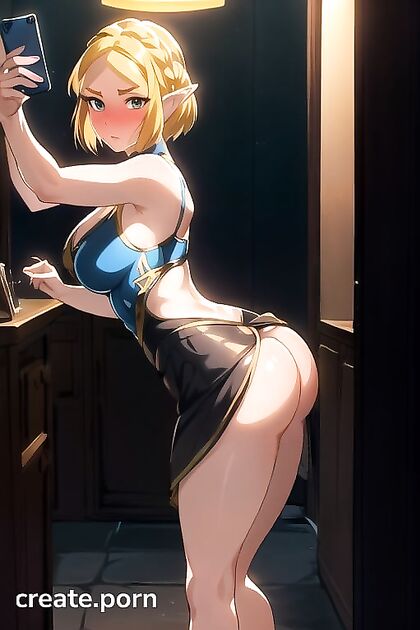 Embarrassed Yoga Ai Hentai Image Turns Hot Outside in Hentai AI Picture