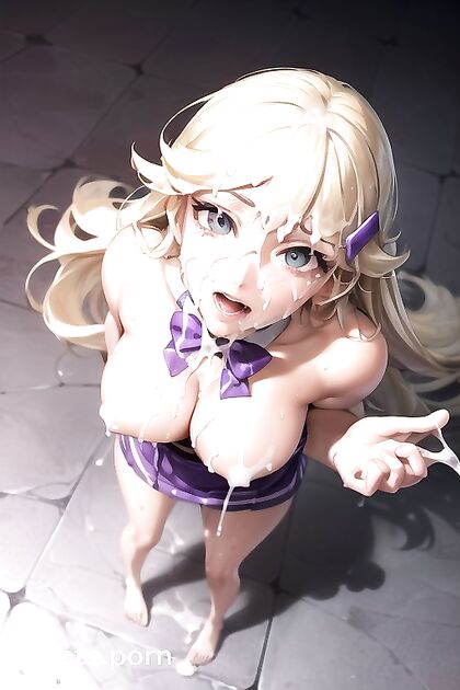 Ace Trainer from Pokémon Takes Control in Top-Down Standing Hentai Picture