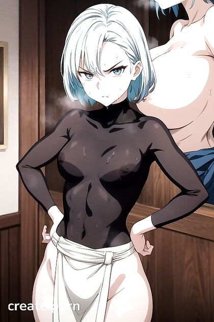 Angry Hands-On-Hips Pose Captured in  Hentai Images