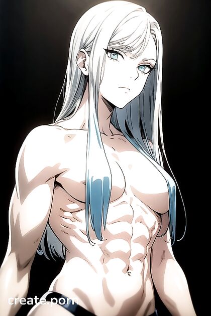 Detailed Fit Guy with Ripped Abs in Mind-Blowing Hentai Picture