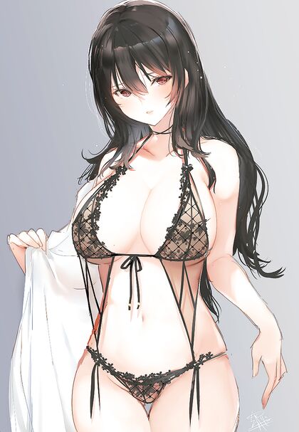Hella Hot Honeys in Black XXX-Rated Negligee Get Fucking Wild!