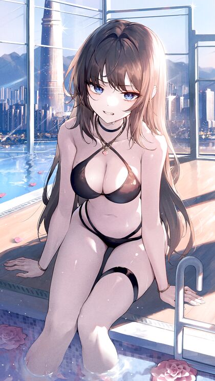 Solo Soakin’ in tha Hot Tub – Hentaified XXX Pic
