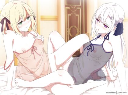 Holy Hentenaism! Anise & Princess Euro-fucking