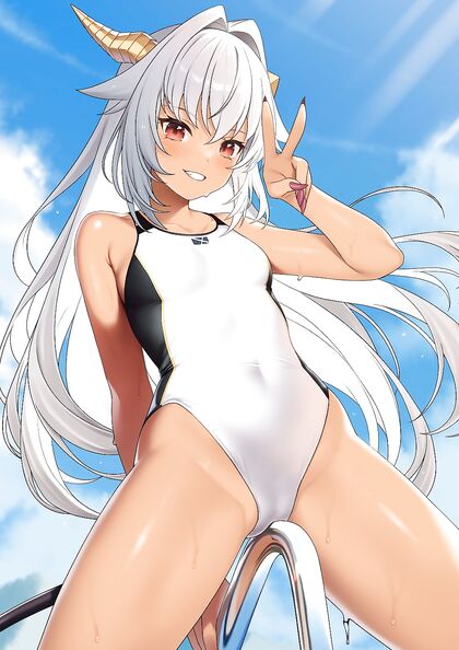 Holy Shit! White Girl in Tight Ass Bikini Gets Wet & Wild on Beach - Must See HENTAI XXX PIC!