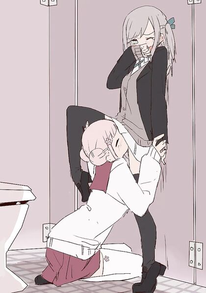 Dude takes disgusting dump in public restrooms - HENTAI XXX PIC INSIDE!