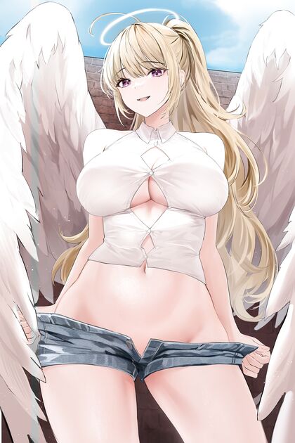 Holy Fuck! Hentai XXX Angel Wings Will Make You Cum Your Pants!
