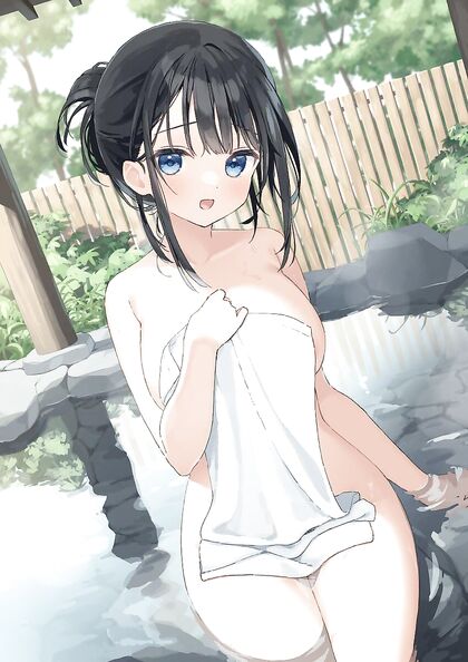 Horny H2o Heaven - Sultry Spring Angel Soaks In Steamy XXX Waters