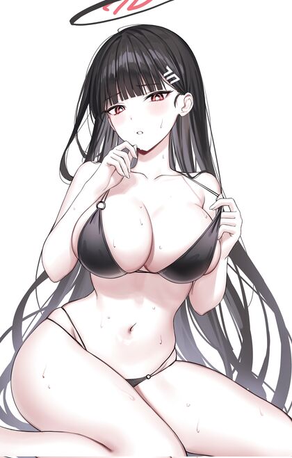 Holy shit!, Rio is fucking hotter than hell wearing her wet-as cunt! XXX pic