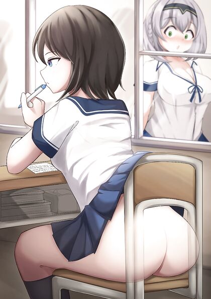 Holy Shitting Bricks! Hentaified Schoolgirl Goes Commie-Naughty for Some Morning Wood