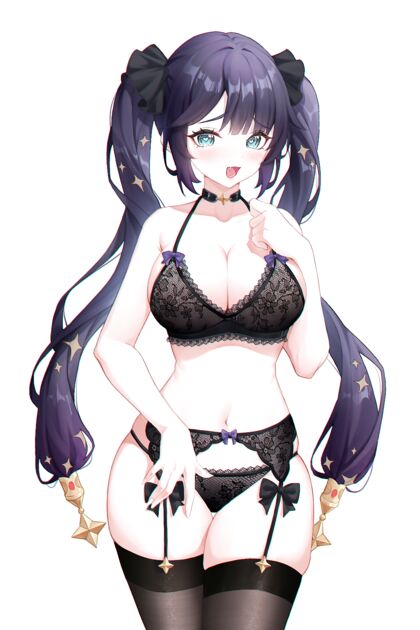 Hella Hot Hentaified Lingereeee Mama