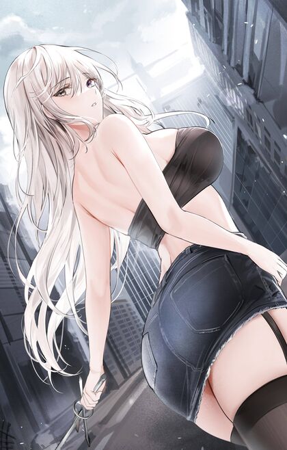 Hella Hot Hentai XXX Modern Babe Slays in Sexy Armor - Pic Included!