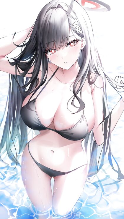 Holy shit!, Rio is fucking hotter than hell wearing her wet-as cunt! XXX pic