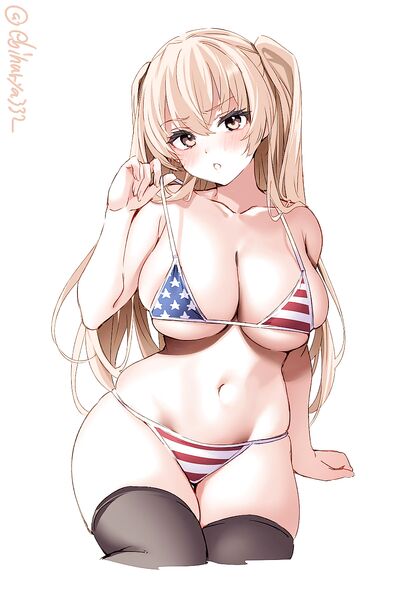 Holy shit! Hottie in American Flag Barely-There Thong Gets XXX Rated!