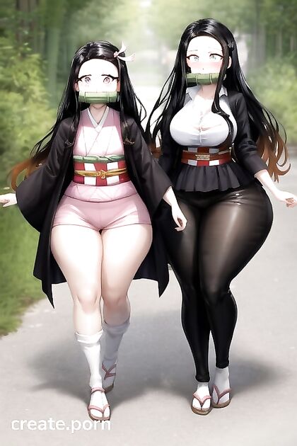 Skinny Girl 18+ with Huge Ass Dominates in Full-Body Hentai Picture