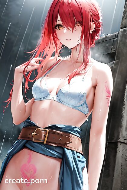 Ultra-Detailed Tattoos Enhance Erza's Fairy Tail Hentai Adventures