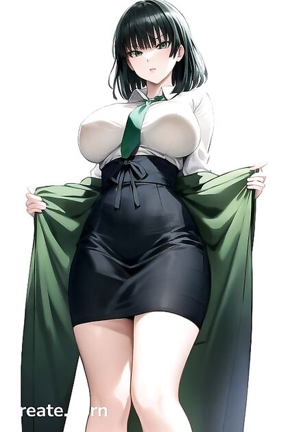 in Uniform Gets Pounded from Behind in Standing Hentai Image