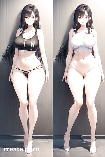 Full-body Hentai Picture with Sporty Babe Getting Creamed