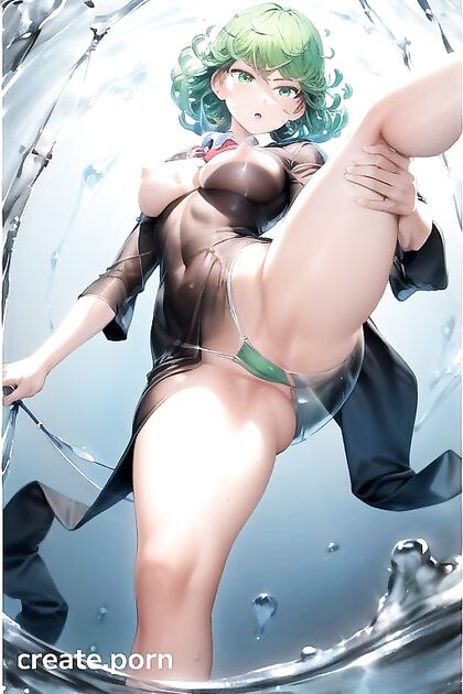 Bottom-Up in See-Through Uniform for naughty Hentai Fun