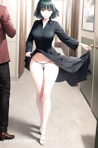 Fubuki from One Punch Man Picture and Leg-Spreading Hentai Fun